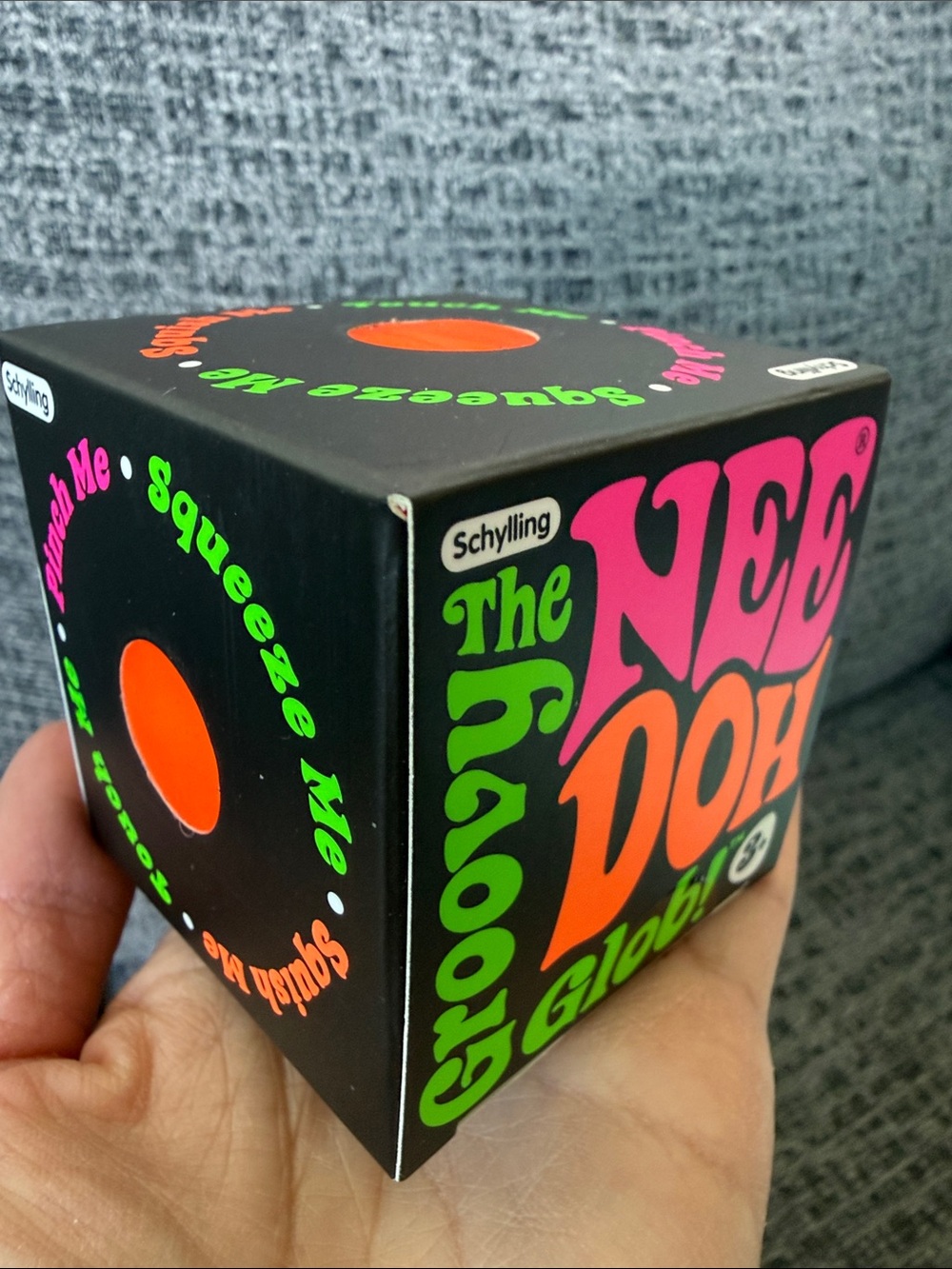 BNIB NeeDoh The Groovy Glob!, Orange